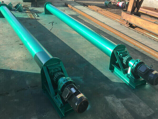 3條管式（shì）螺旋輸送機展示圖