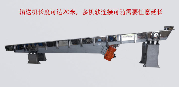 SCG係列耐高溫水平振(zhèn)動輸送機