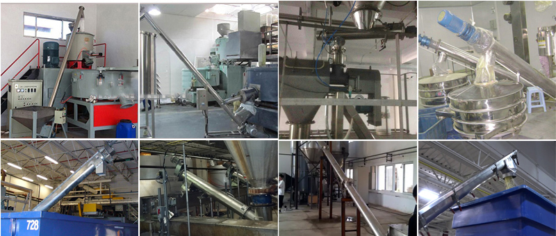 適宜輸送顆粒（lì）度較小和（hé）粉狀物料，不適宜輸送易變質，黏性和易結塊的物料如：小麥（mài），石墨顆粒，化肥，飼料，膨化食品，醫（yī）藥等。